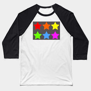 A sky of stars pattern Baseball T-Shirt